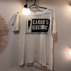 Vintage, Burnout, Graphic Tee